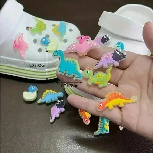 Dino Jibbitz Croc Charms - Picture 3 of 4